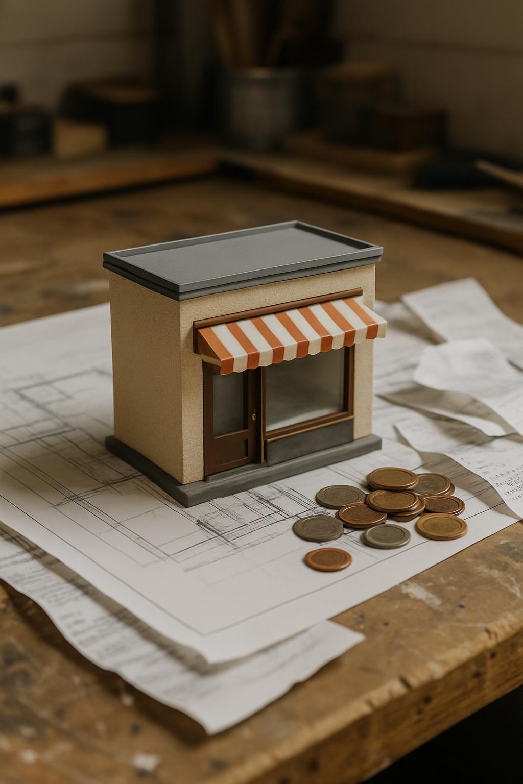 Estilo de economía en miniatura.